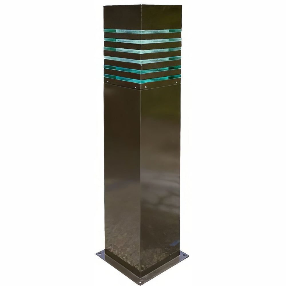 Dabmar Lighting D170-L12-40K-B black bollard