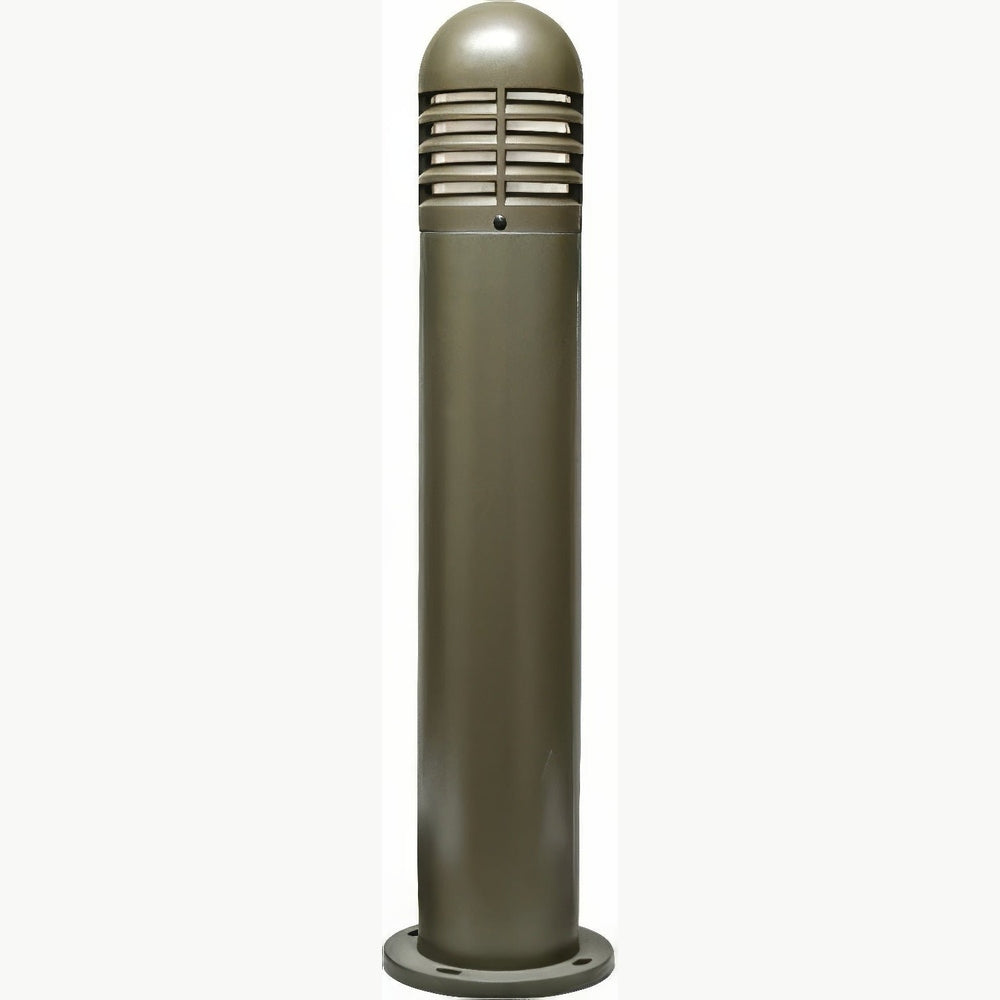 Dabmar Lighting D180-L12-30K-BZ bronze bollard
