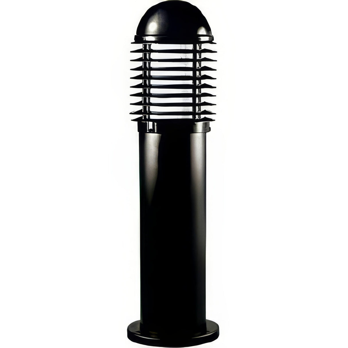 Dabmar Lighting D3396-B Powder Coated Cast Aluminum Bollard Black