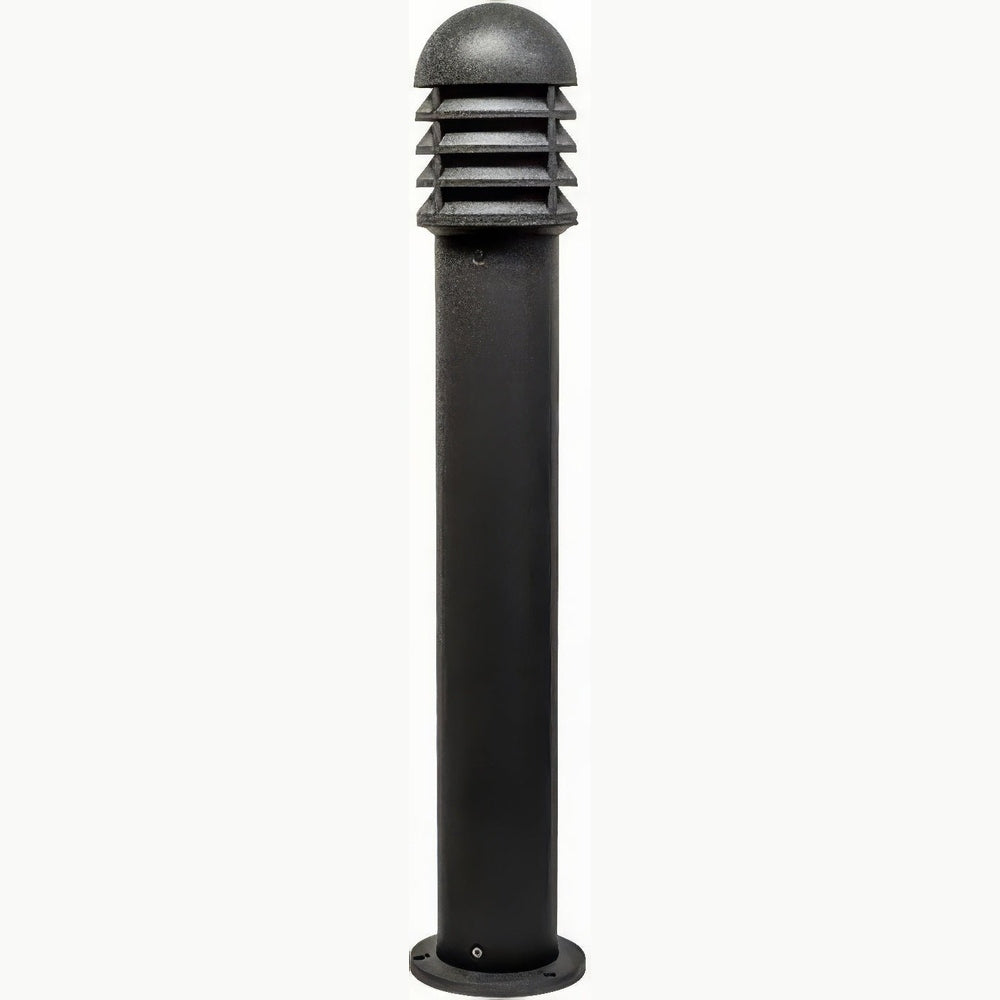 Dabmar Lighting D3400-L12-30K-B-FR black bollard