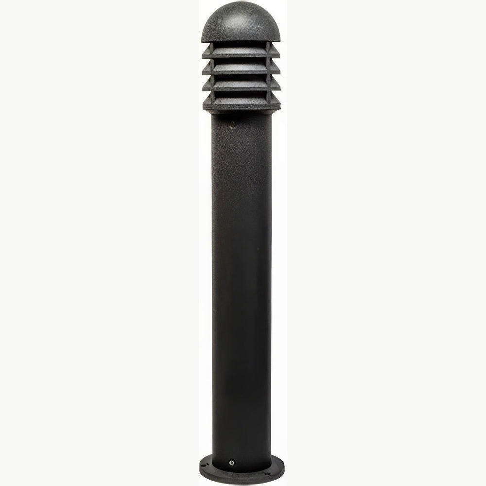 Dabmar Lighting D3400-L9-40K-B-CLR black bollard
