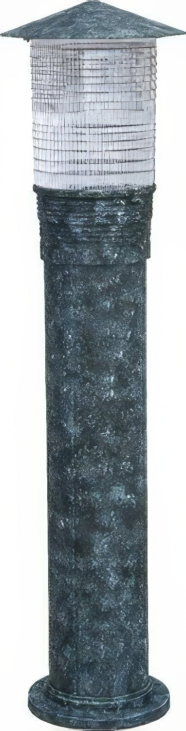 Dabmar Lighting D350-L12-50K-VG verde green bollard