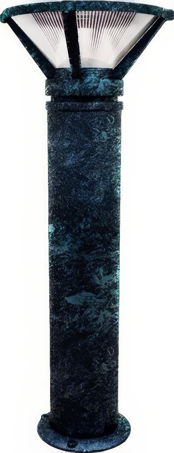 Dabmar Lighting D480-L9-40K-VG verde green bollard