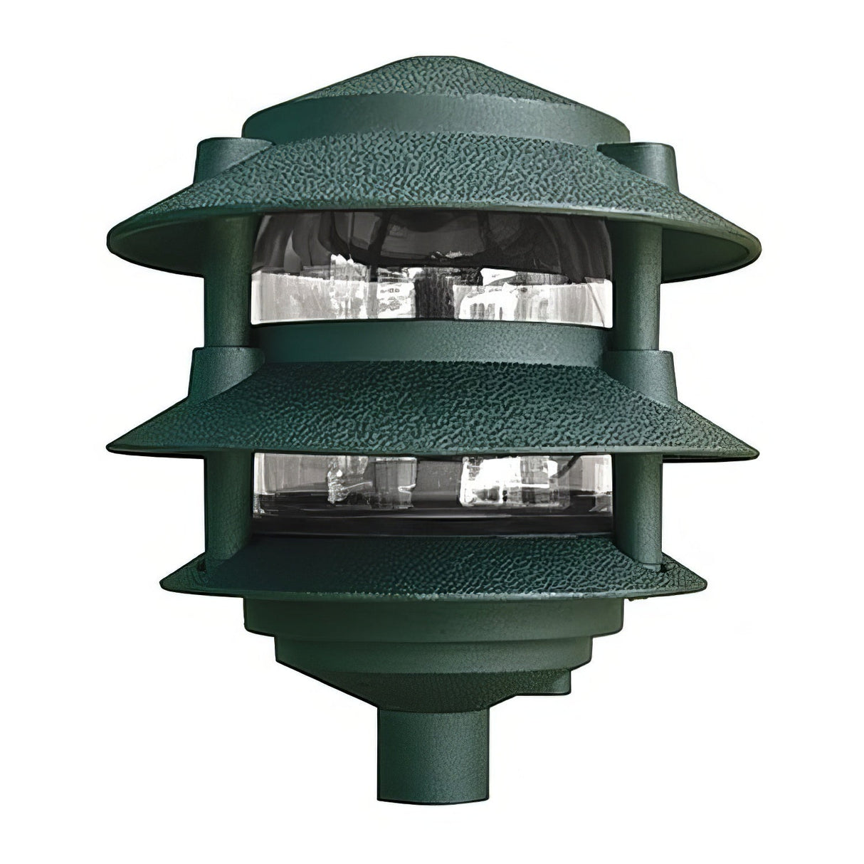 Dabmar Lighting D5000-L6-30K-3B-G green pagoda light