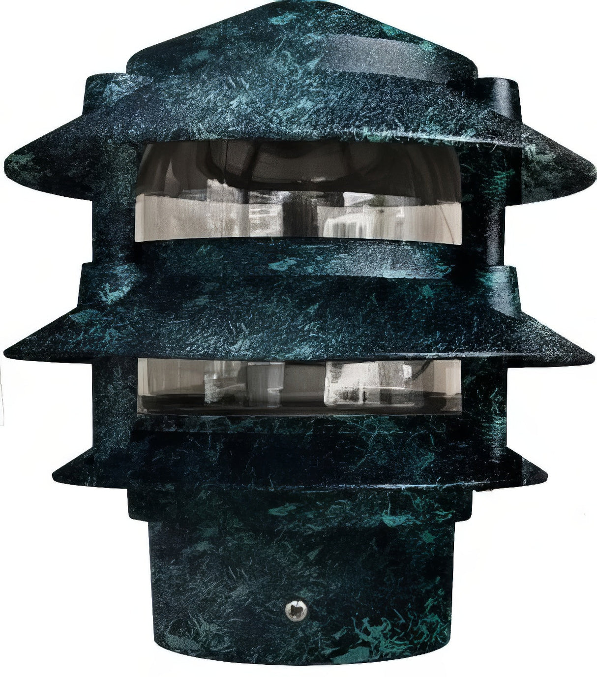 Dabmar Lighting D5000-L9-27K-3B-VG verde green pagoda light