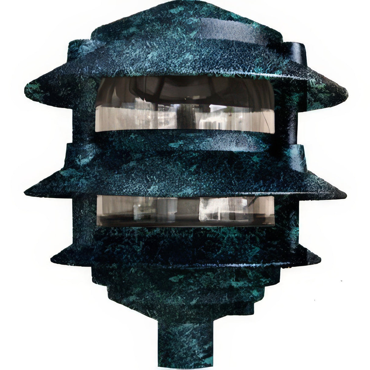 Dabmar Lighting D5000-VG verde green pagoda light