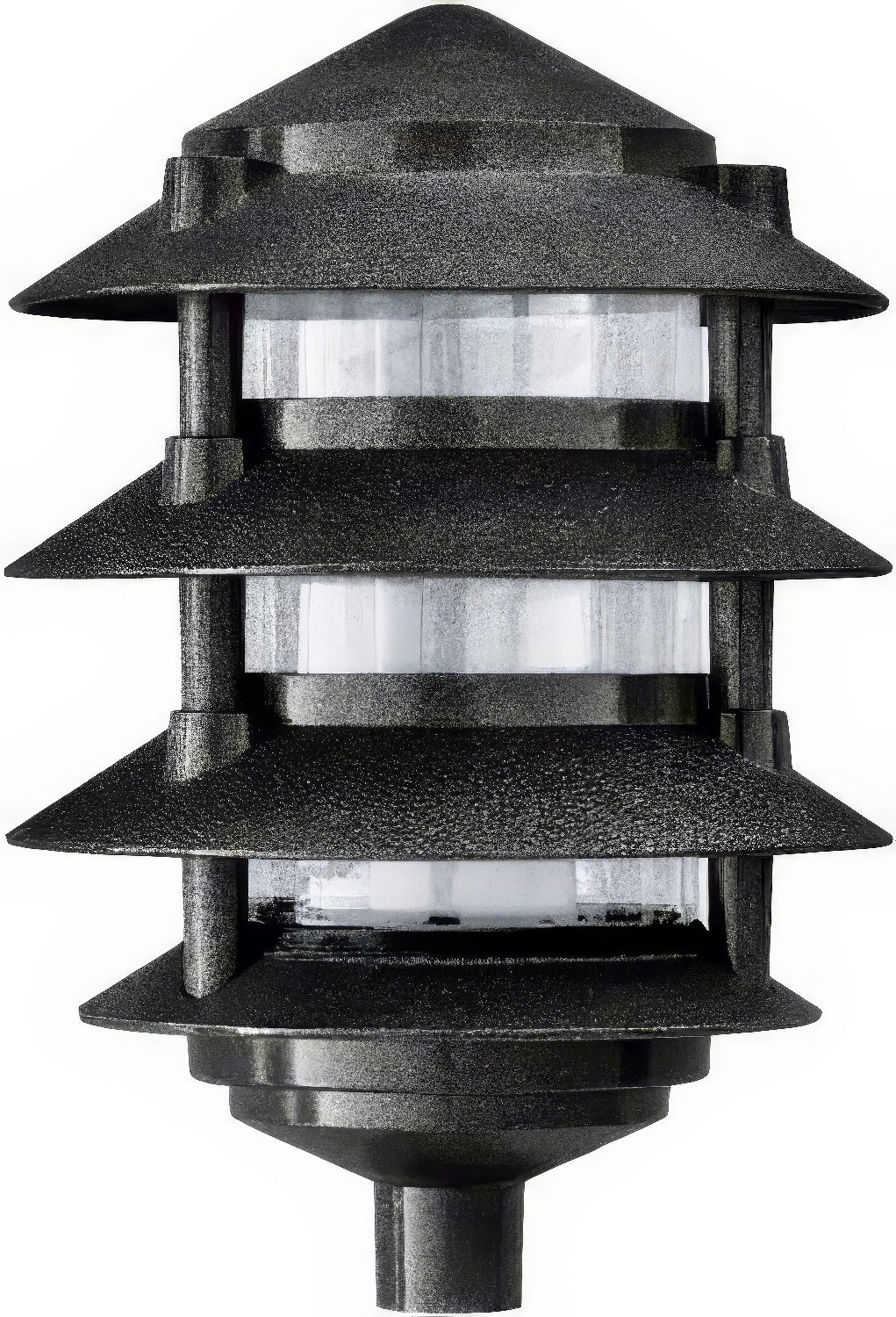 Dabmar Lighting D5100-L12-30K-B black pagoda light