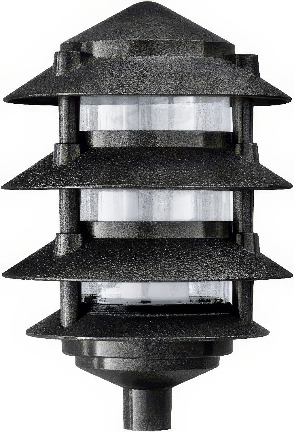 Dabmar Lighting D5100-L9-40K-B black pagoda light