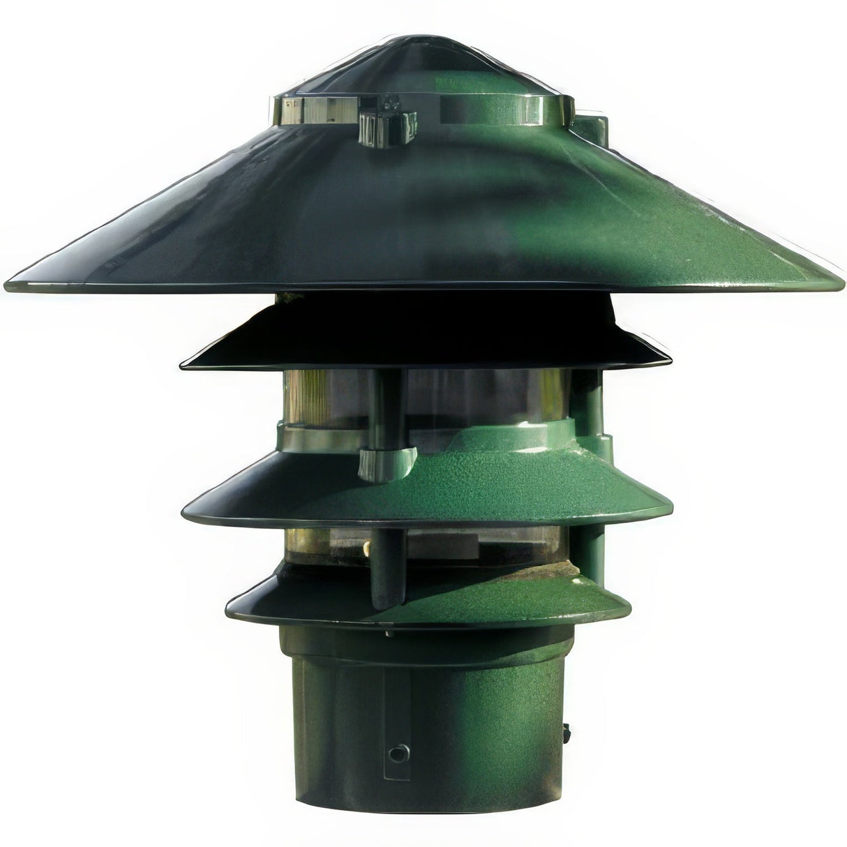 Dabmar Lighting D5400-G green pagoda light