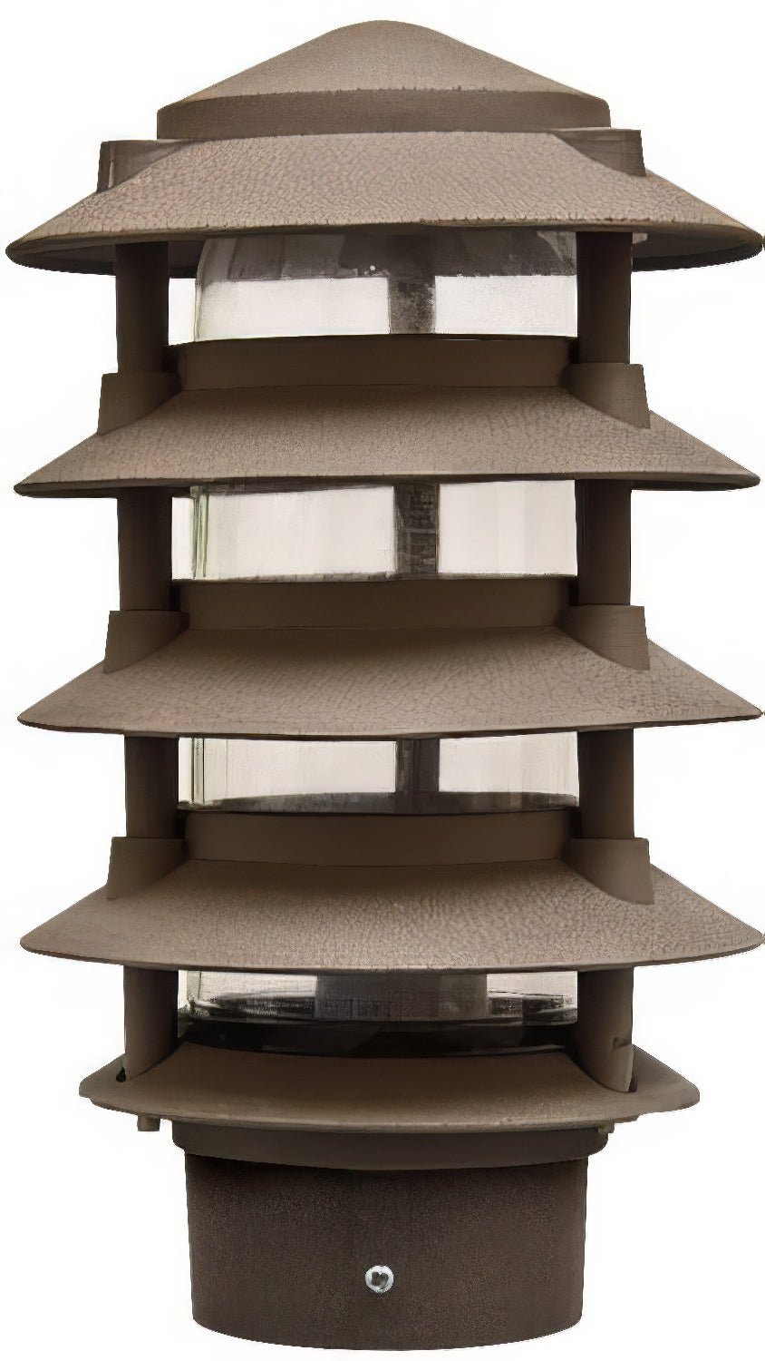 Dabmar Lighting D5500-L12-50K-3B-BZ bronze pagoda light
