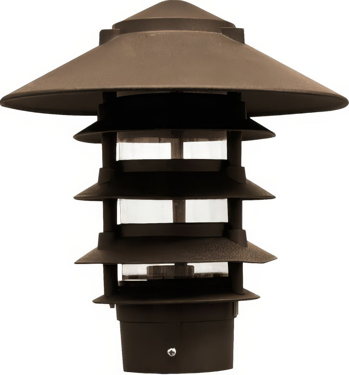 Dabmar Lighting D5500-L9-27K-310-BZ bronze pagoda light