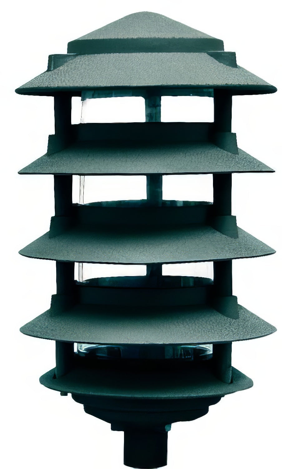 Dabmar Lighting D5500-L9-40K-G green pagoda light