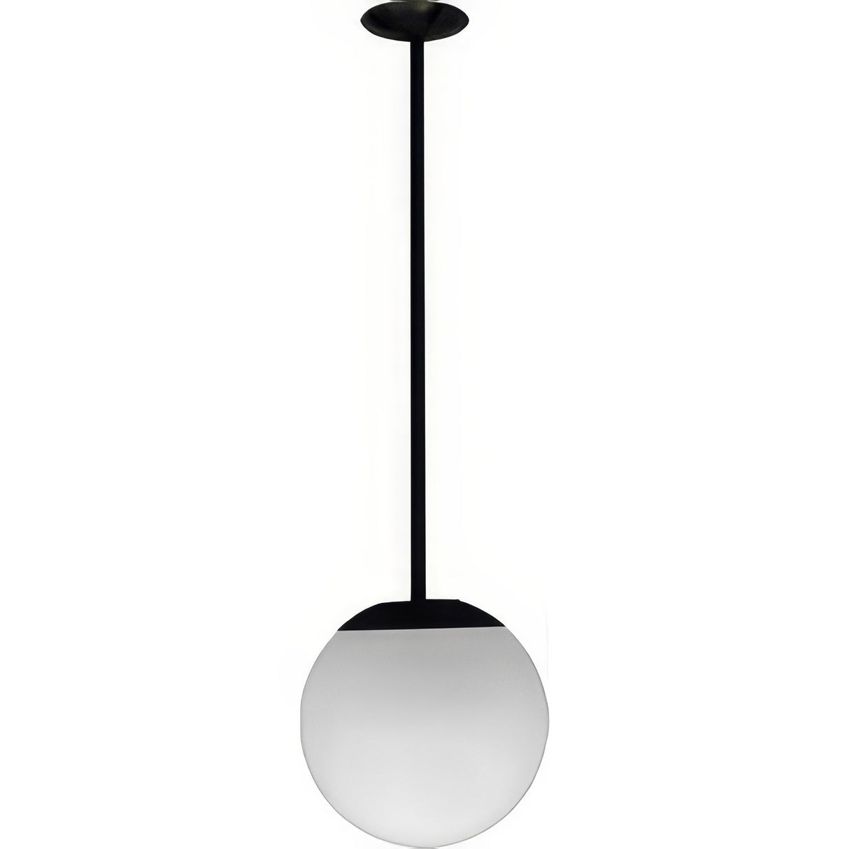 Dabmar Lighting D7500-24-B black ceiling globe fixture