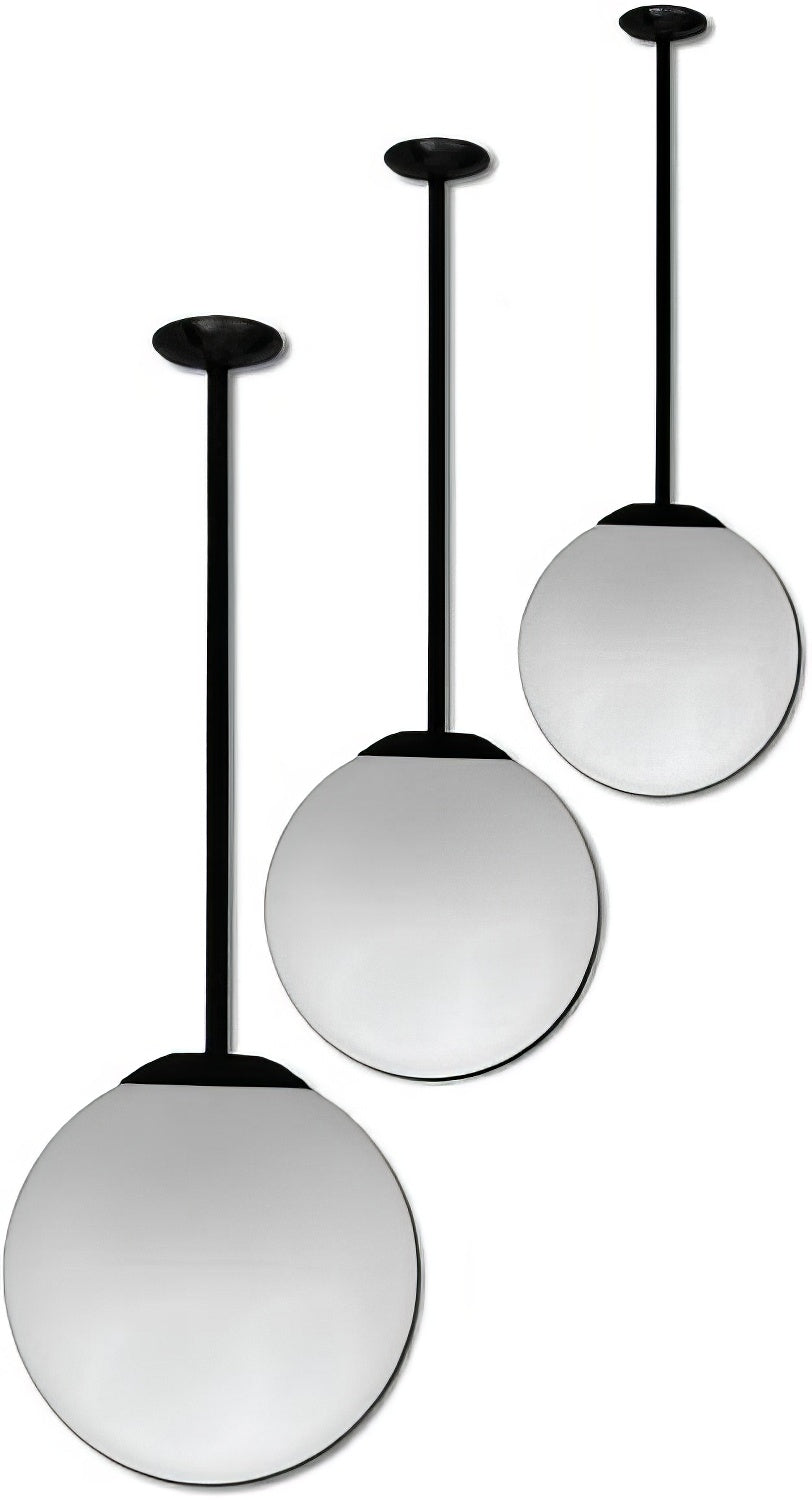 Dabmar Lighting D7501-18-W white ceiling globe fixture
