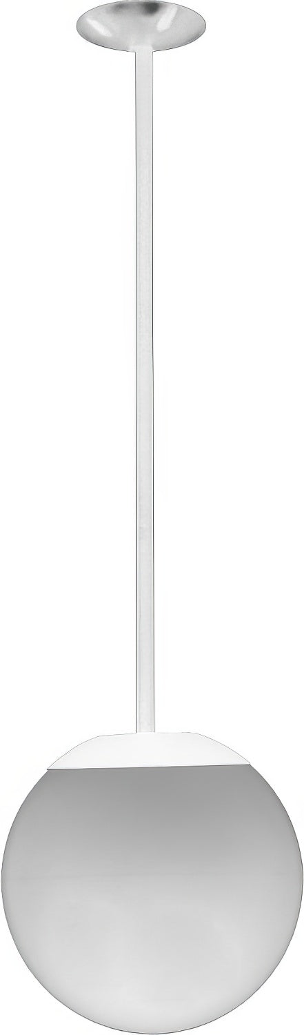 Dabmar Lighting D7501-24-W white ceiling globe fixture