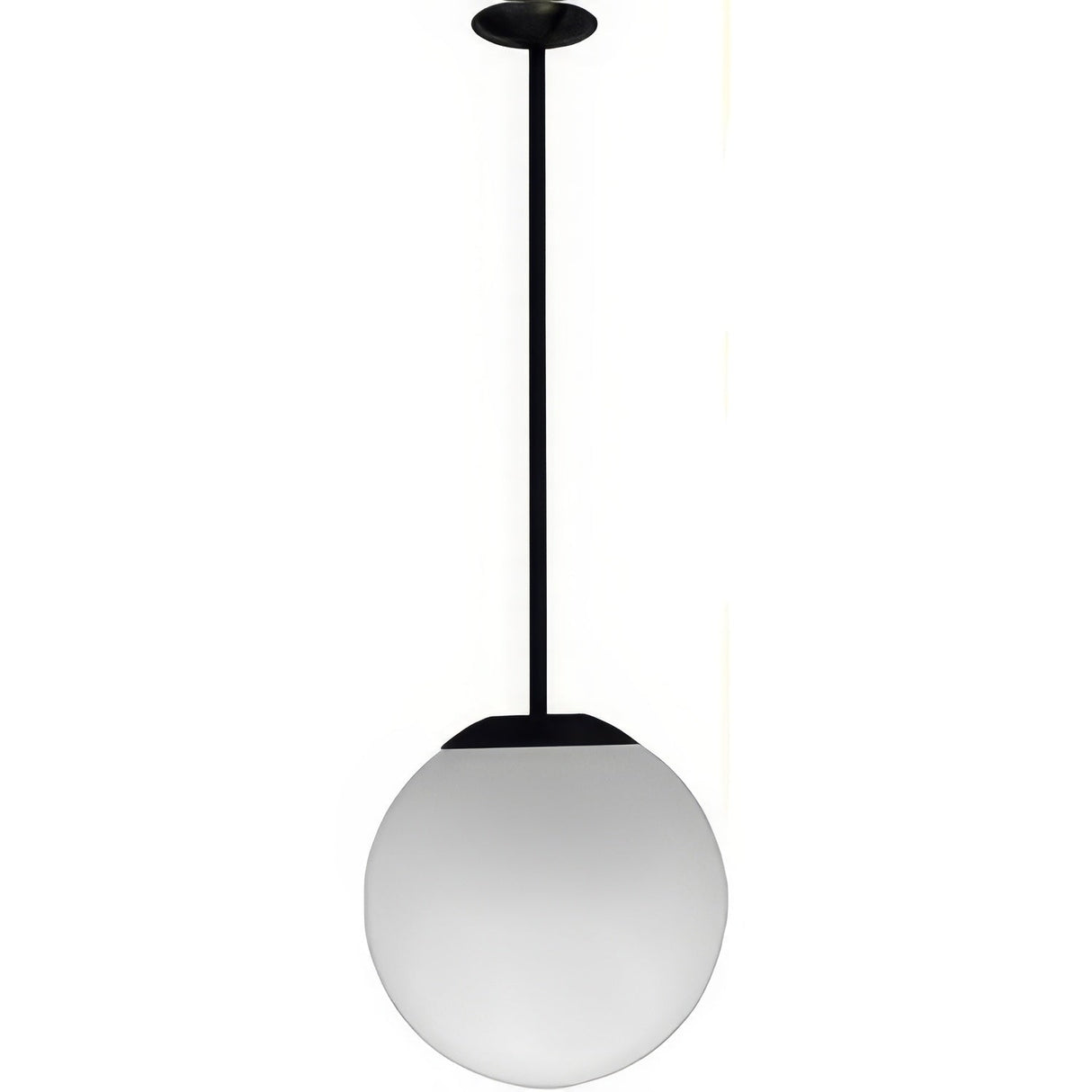 Dabmar Lighting D7504-24-B black ceiling globe fixture