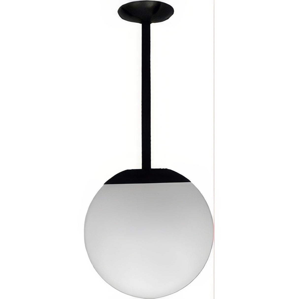 Dabmar Lighting D7506-12-B black ceiling globe fixture