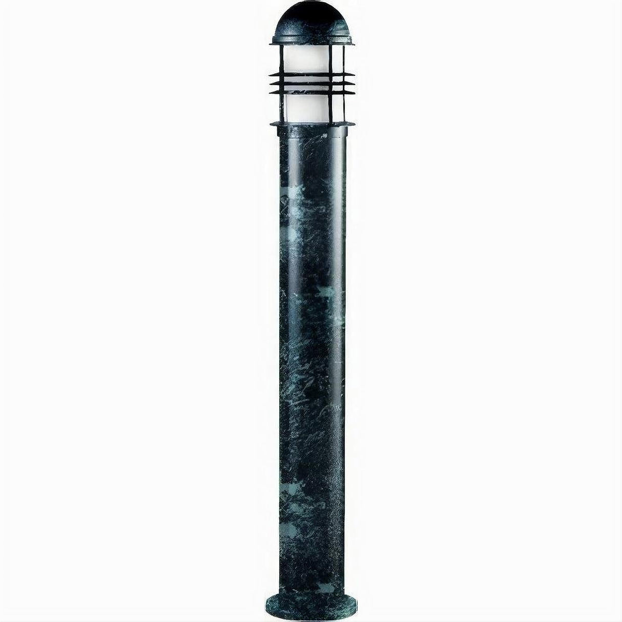 Dabmar Lighting D3200-L20-30K-VG Cast Alum Bollard Open Cage 120V-277V G24 LED 20W 30K Verde Green