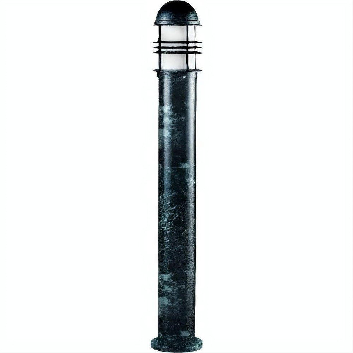 Dabmar Lighting D3200-L6-RGBW-VG Cast Alum Bollard Open Cage 120V E26 LED 6W RGBW Verde Green