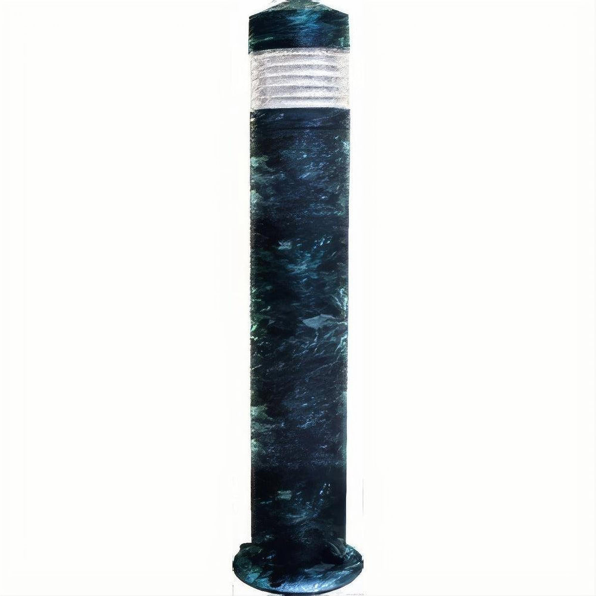 Dabmar Lighting D470-L12-40K-VG Cast Alum Bollard Clear 120V-277V G24 LED 12W 40K Verde Green