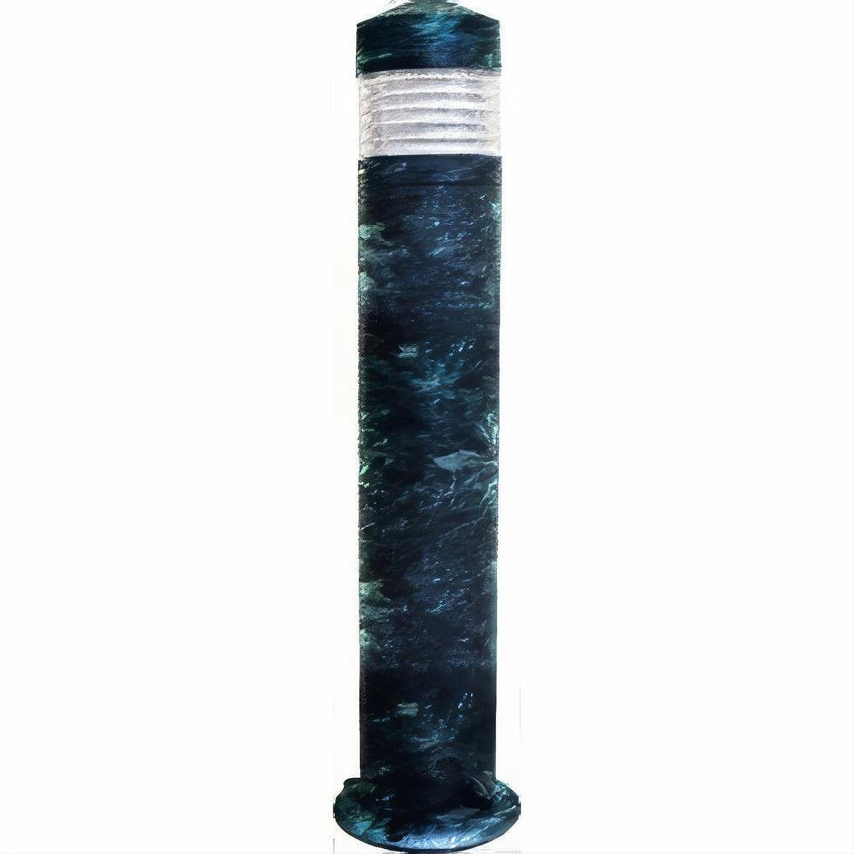 Dabmar Lighting D470-L12-50K-VG Cast Alum Bollard Clear 120V-277V G24 LED 12W 50K Verde Green