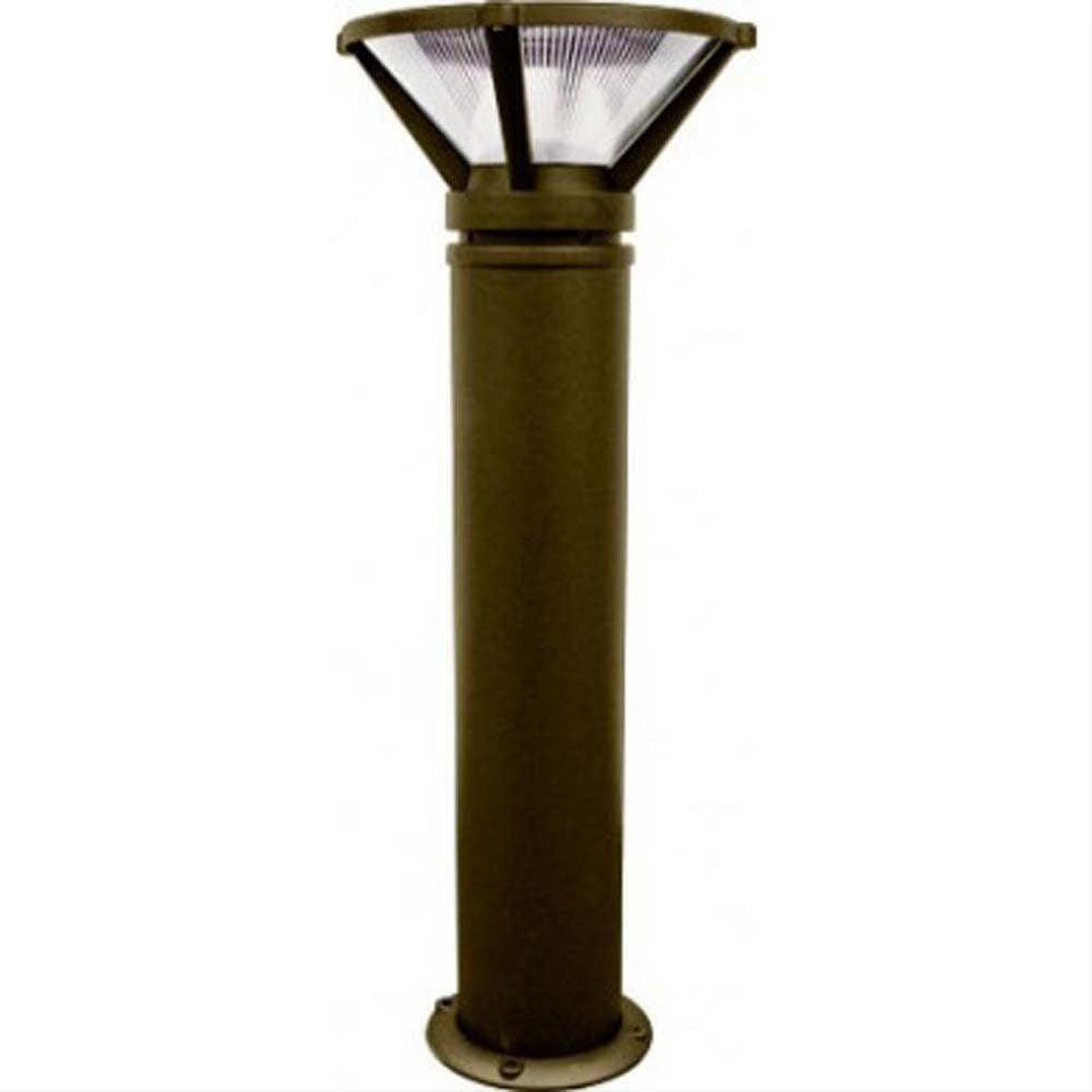 Dabmar Lighting D480-BZ Powder Coated Cast Aluminum Bollard Bronze