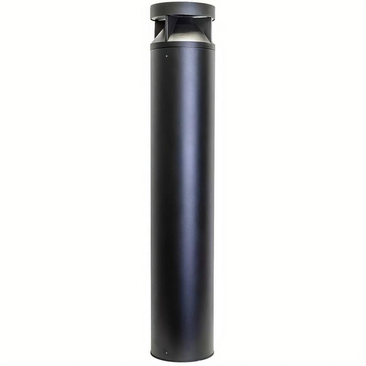 Dabmar Lighting D870-LB35-40K-B Cast Alum Bollard Flat Top 120V-277V LB 35W 40K Black
