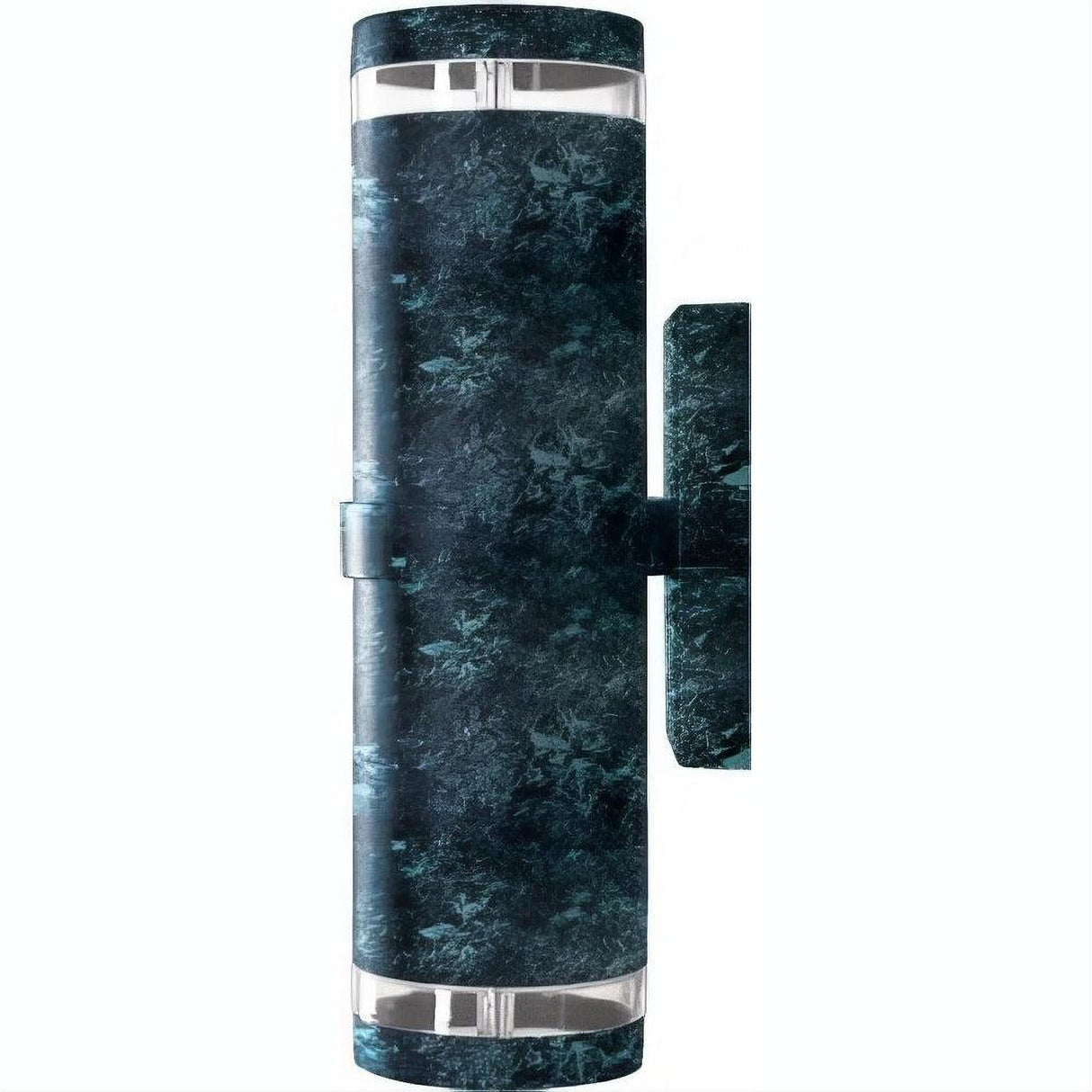 Dabmar Lighting DW3560-L12-30K-VG Cast Alum Up and Down Wall Fixture 120V E26 2X LED 6W 30K Verde Green