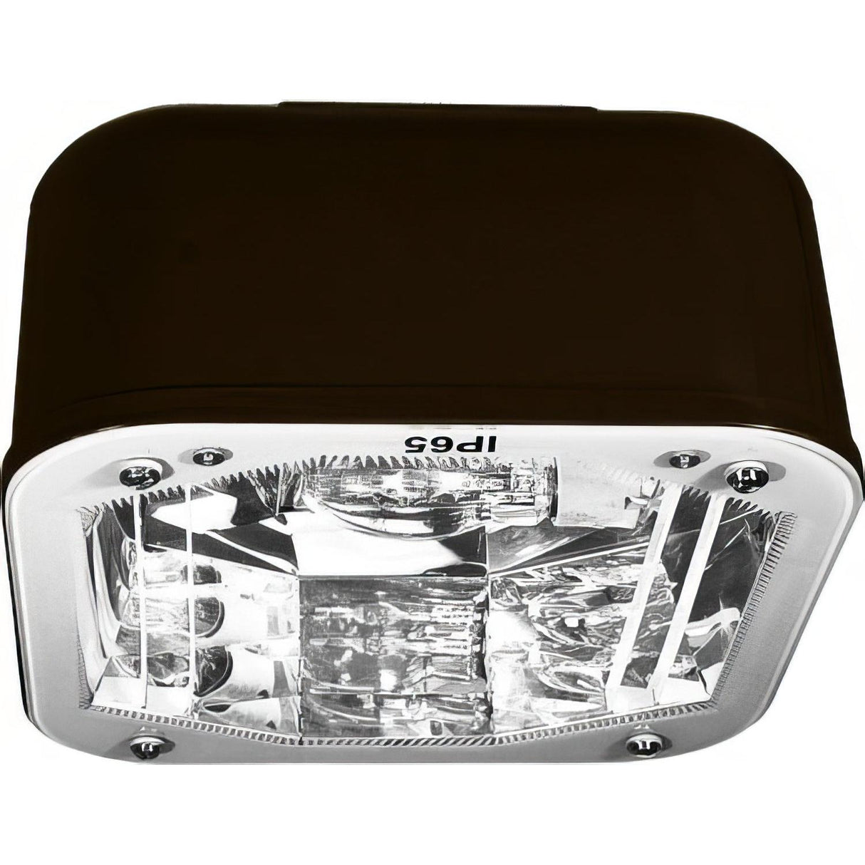 Dabmar Lighting DW8850-BZ Powder Coated Cast Aluminum Medium Square Ceiling Fixture Bronze