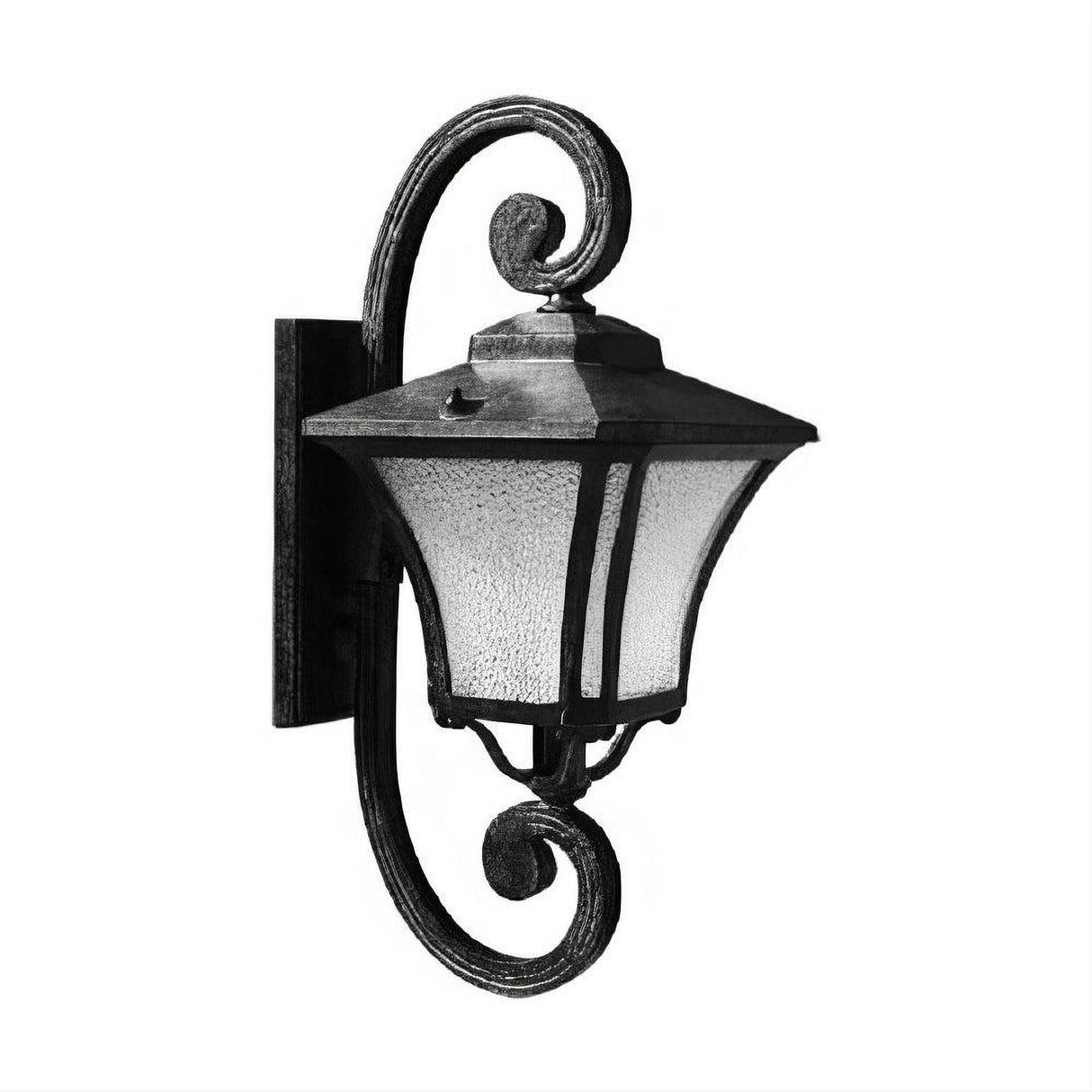 Dabmar Lighting GM211-B Large Wall Fixture Incandescent 120 Volts Black