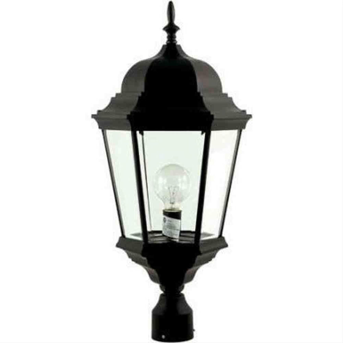 Dabmar Lighting GM235-L20-50K-BZ Cast Alum Post Top Fixture 120V-277V G24 LED 20W 50K Bronze