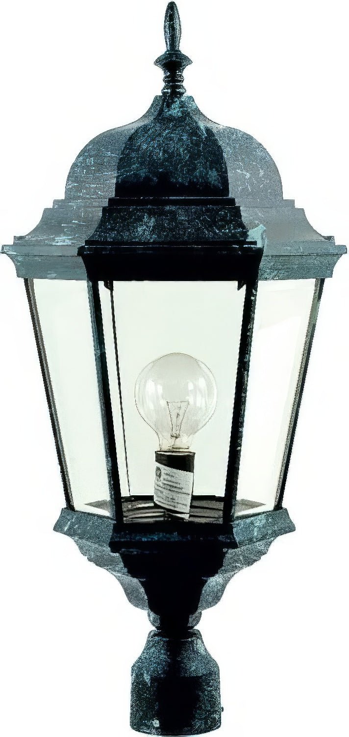 Dabmar Lighting GM235-L30-30K-BZ Cast Alum Post Top Fixture 85V-265V E26 LED 30W 30K Bronze