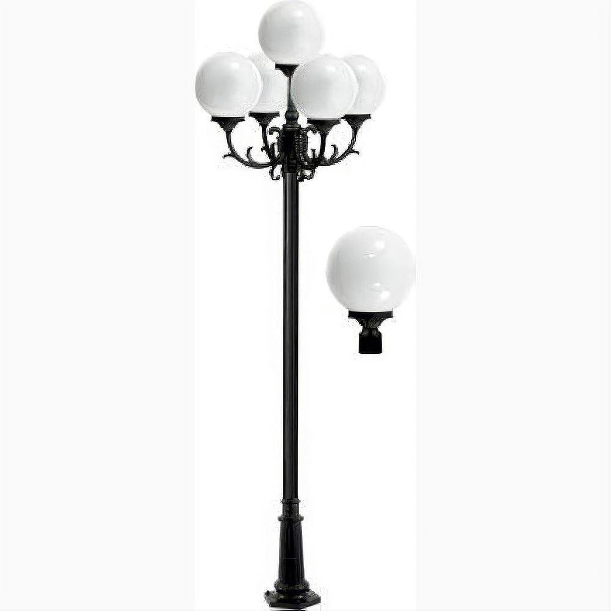 Dabmar Lighting GM2405-B Emily Post Five Light Fixture 5 X Incandescent 120 Volts Black