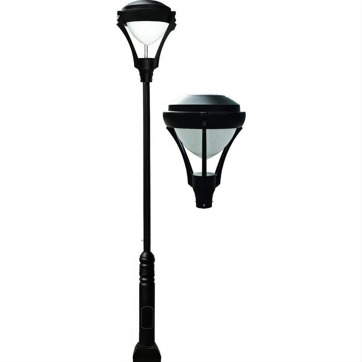 Dabmar Lighting GM5901-B Large Post Fixture 50 Watt High Pressure Sodium 120 Volts Black