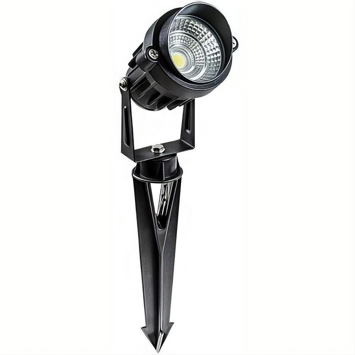 Dabmar Lighting LV120-LB6-65K-18-B Cast Alum Spot Light 12V LB 6W 65K Black