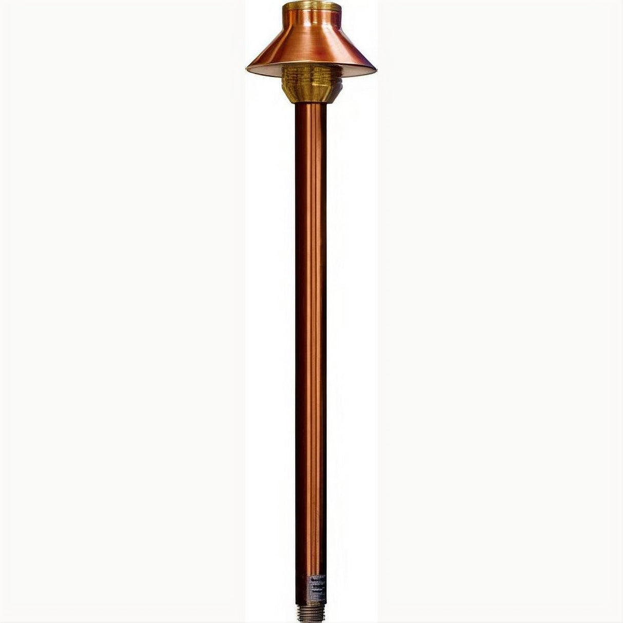 Dabmar Lighting LV40-L3-64K-CP Copper Small Top Path Light 12V G4 LED 3W 64K