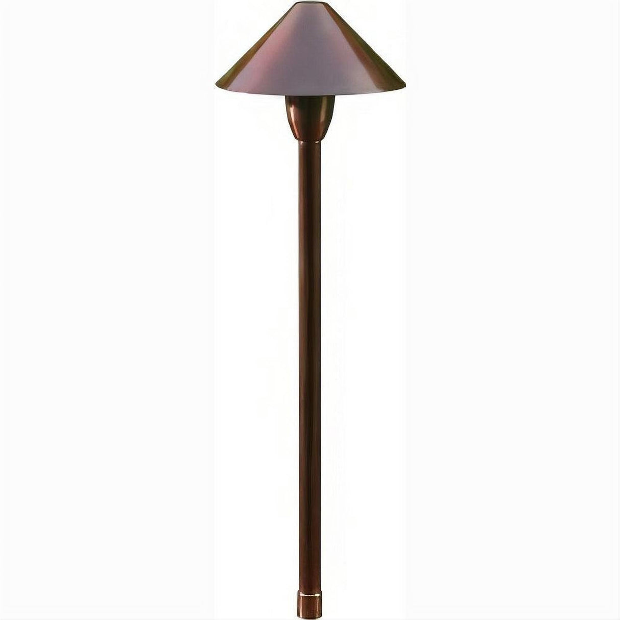 Dabmar Lighting LV41-L3-64K-ABZ Brass Cone Path Light 12V G4 LED 3W 64K Antique Bronze