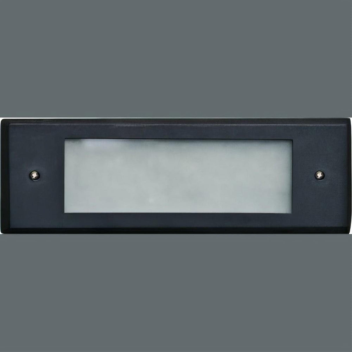 Dabmar Lighting LV614-L6-64K-B Brass Open Face Step Light 12V Bayonet LED 2X 3W 64K Black