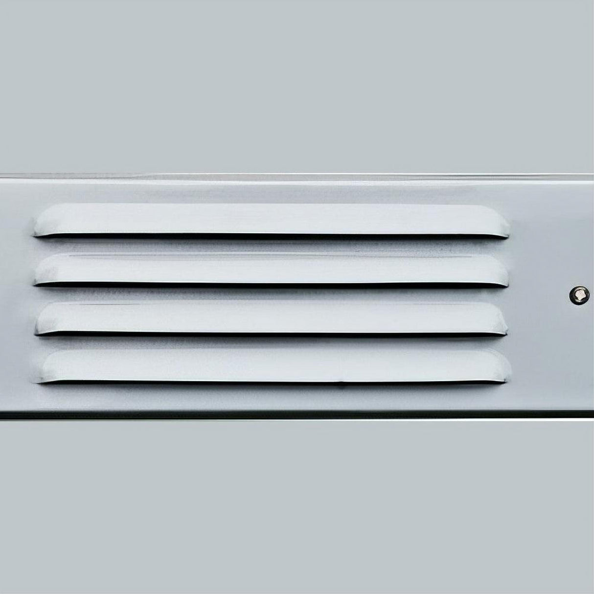 Dabmar Lighting LV615-L6-30K-W Brass Louvred Step Light 12V G4 LED 2X 3W 30K White