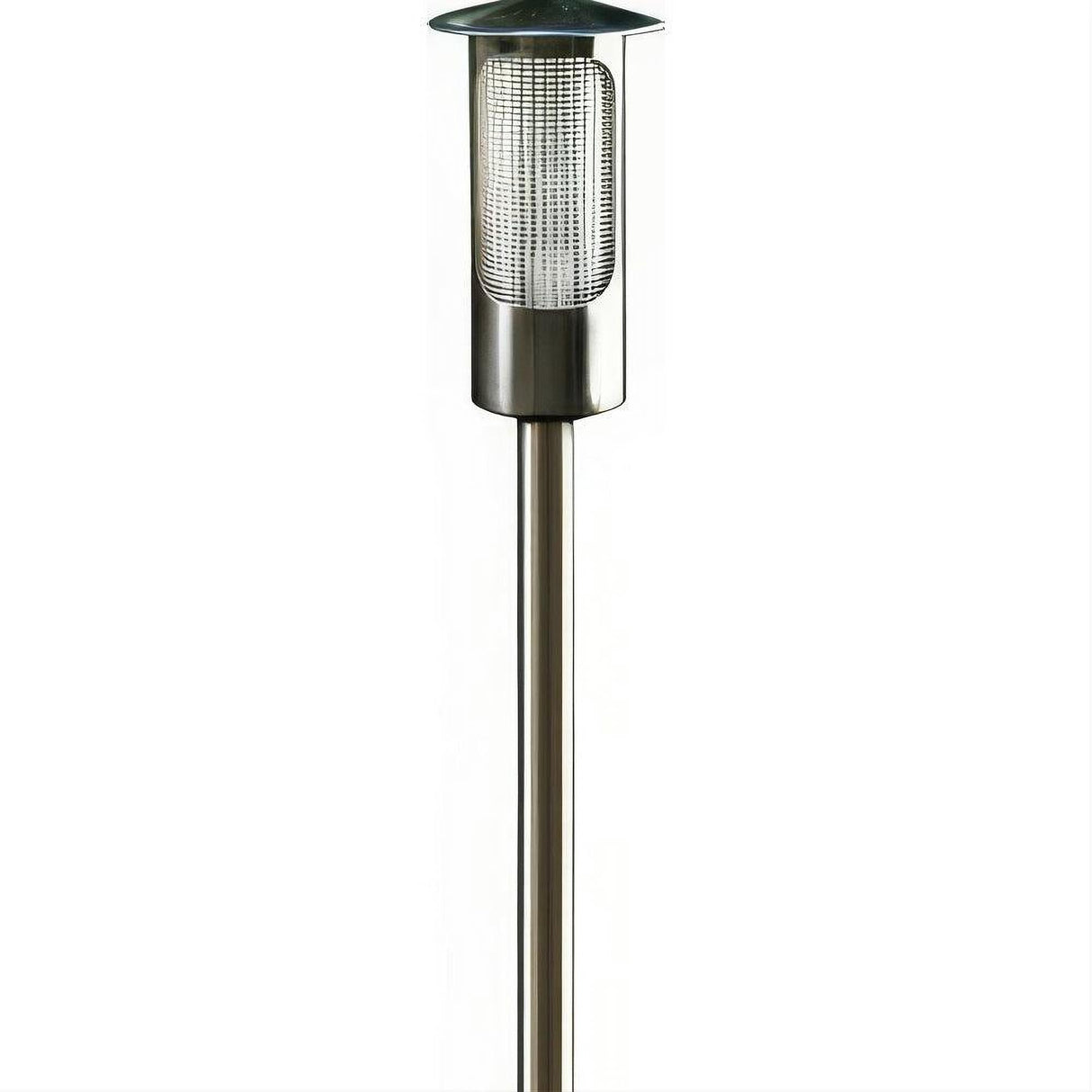 Dabmar Lighting LV63-L3-AMB-SS Brass Flat Top Mini Path Light 12V G4 LED 3W RGBW Stainless Steel 304