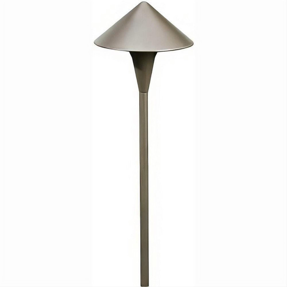 Dabmar Lighting LV72-L3-AMB-BZ Cast Alum Cone Top Path Light 12V G4 LED 3W Amber Bronze