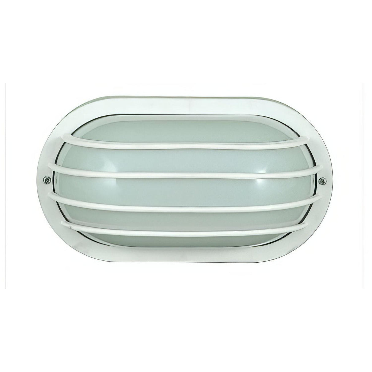Dabmar Lighting W8410-W Polycarbonate Surface Mounted Wall Fixture White