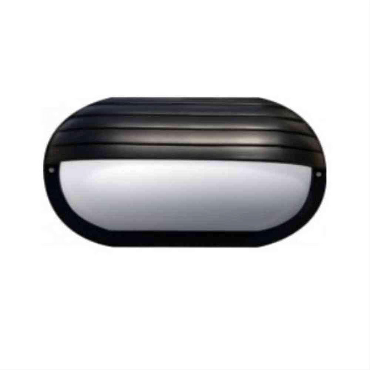 Dabmar Lighting W8510-L9-40K-B Plastic Surface Mount Wall Fixture 120V GU24 LED 9W 40K Black