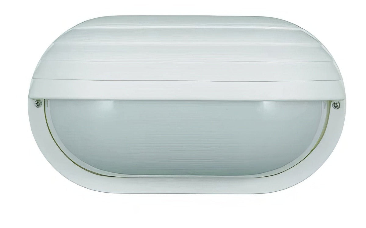Dabmar Lighting W8510-L9-40K-W Plastic Surface Mount Wall Fixture 120V GU24 LED 9W 40K White
