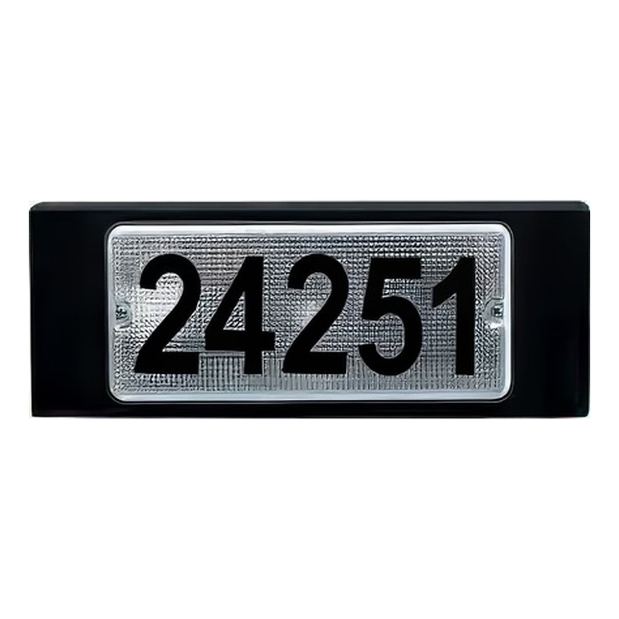 Dabmar Lighting W9301-L12-50K-B Cast Alum Address Wall Fixture 120V-277V G24 LED 12W 50K Black