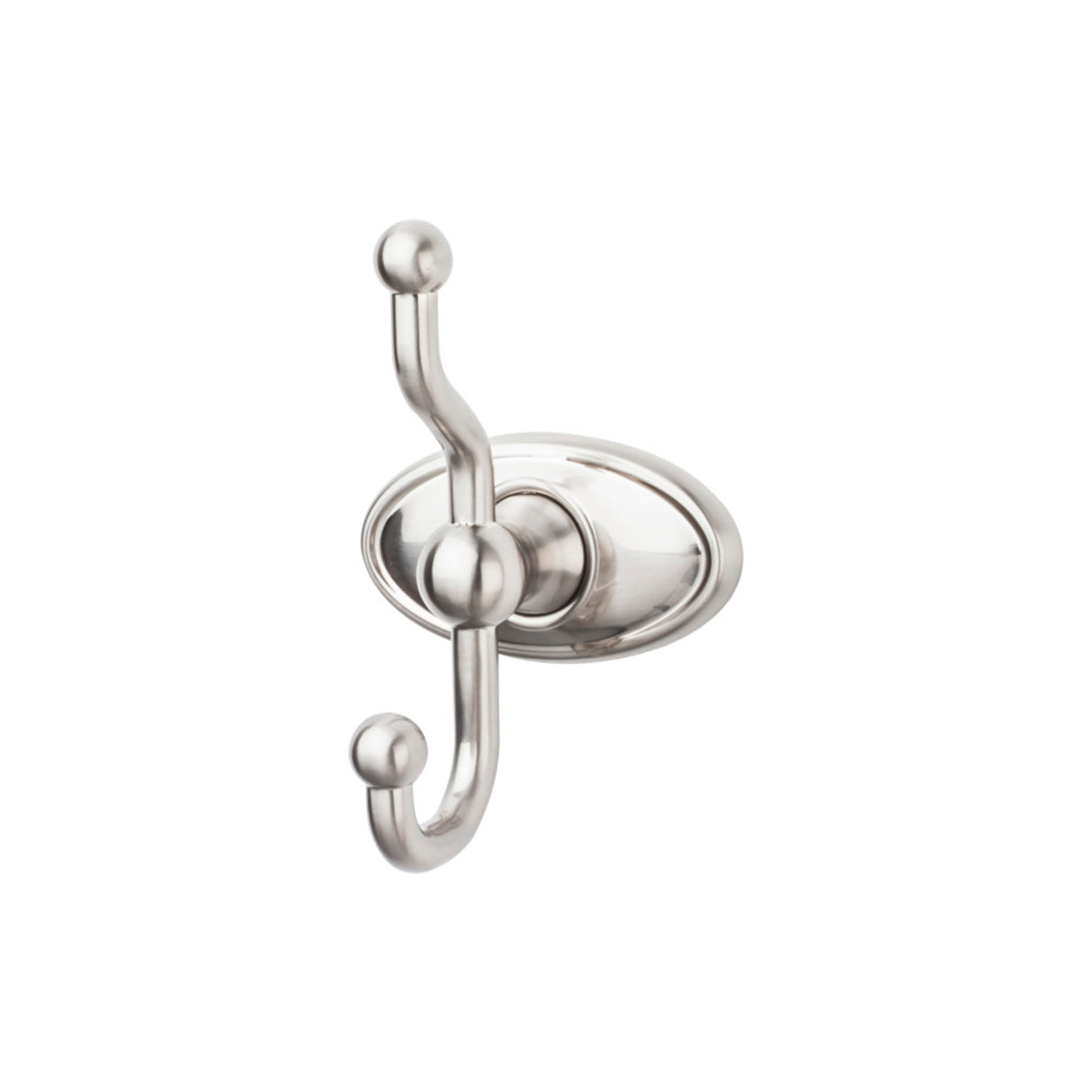 Top Knobs ED2BSNC TOP BATH (R) Edwardian Bath 5" Wall Bath Hooks Brushed Satin Nickel