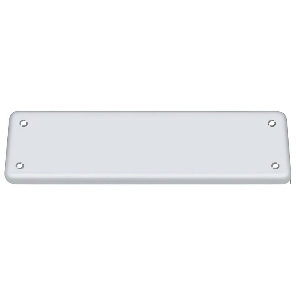 Deltana DASHCPUSP prime coated white spring hinge