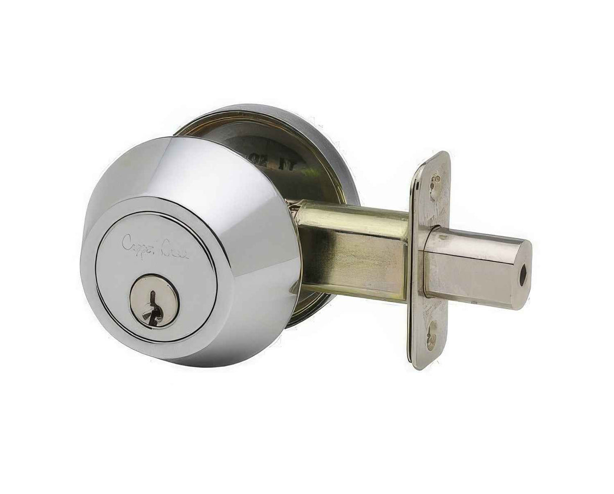 Copper Creek DB2410PS single cylinder deadbolt, additional view