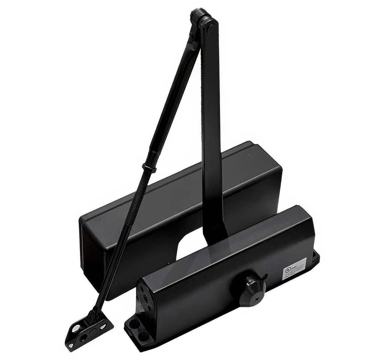Better Home Products DC216BCDABLK matte black door closer