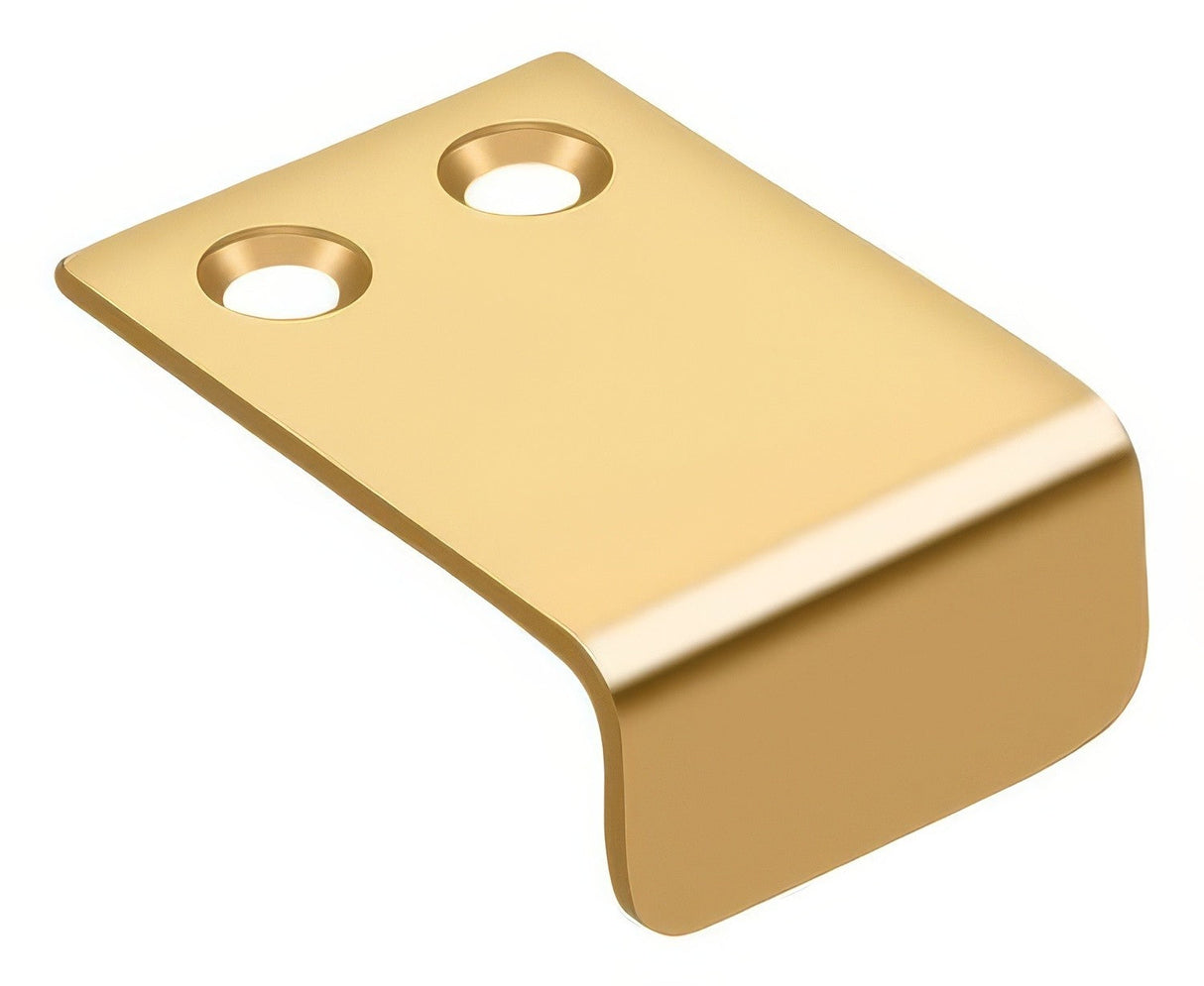 Deltana DCM115CR003 lifetime polished brass mirror pull